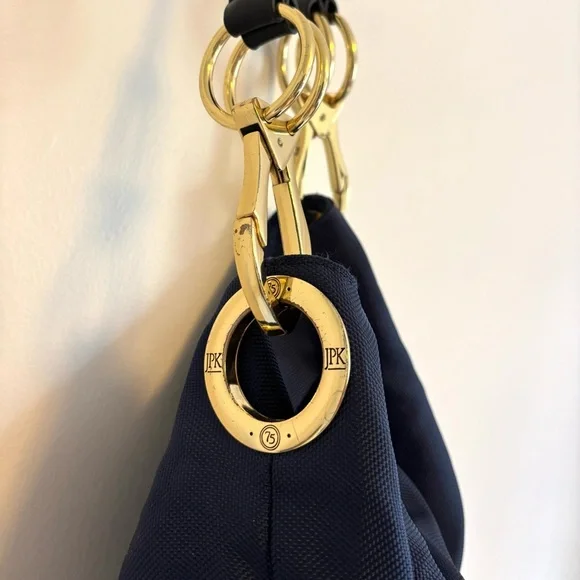 JPK Paris 75 Navy Blue Shoulder Bag - Picture 2 of 6